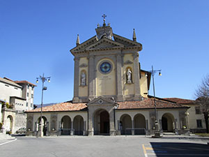 La chiesa dedicata a S. Filippo e S. Giacomo