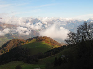 Panorama verso Colle S. Zeno