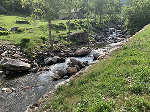Con vista sul Torrente Mastallone