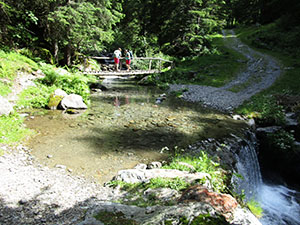 Secondo attraversamento del torrente