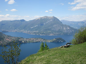 Panorama da Mezzedo: Lago di Como