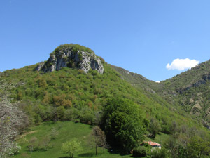 Panorama da Mezzedo: Monte Parolo