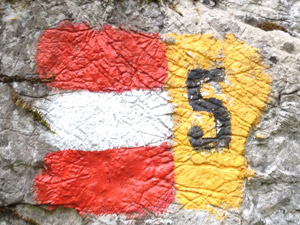 Segnavia del sentiero n. 5