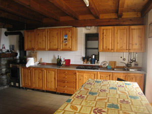 Interno - la cucina