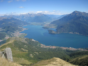 La parte alta del lago