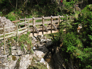 Il ponte sul Torrente Soldo