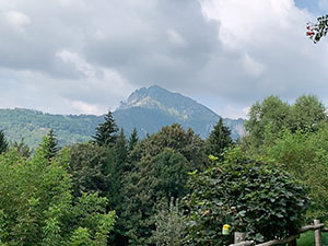 Il Monte Tigaldine dal rifugio