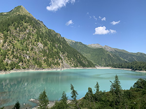 Uno scorcio del Lago dei Cavalli