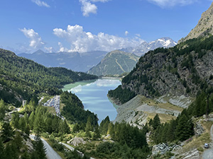Vista sul Lago di Campomoro