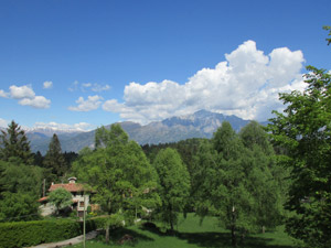 Panorama dal rifugio verso la Grigna