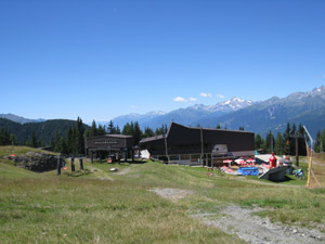 Stazione a monte della cabinovia Magnolta