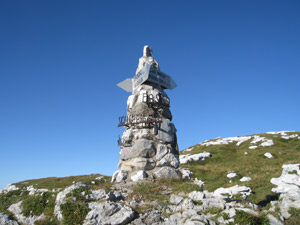 Grande ometto al Passo Scagnello