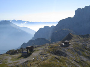 Seggiovia e rifugio salendo al Ferrantino