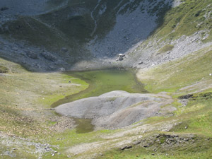 Il Laghetto Polzone ridotto a pozzanghera