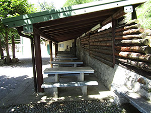Tavoli al coperto