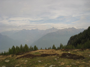 Panorama a valle