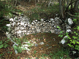 Quanto resta di una vecchia calchera