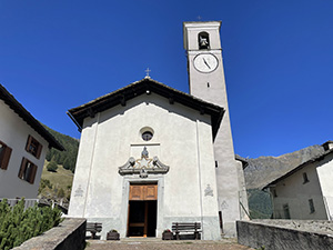 La Chiesa Parrocchiale dedicata a San Martino e San Giorgio