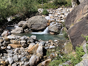 Accanto al torrente