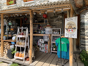 Uno scorcio del rifugio