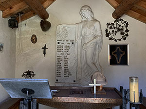 Interno della Cappelletta