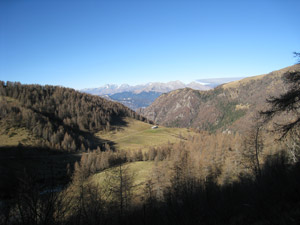 Panorama lungo il sentiero