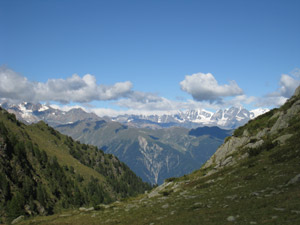 Panorama dal Passo Vicima