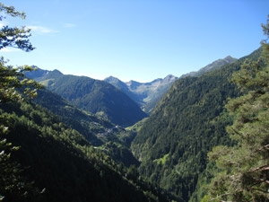 La parte bassa della valle