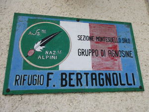 Insegna del rifugio