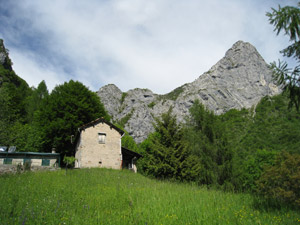 Alpe Cetra e il Sasso Cavallo