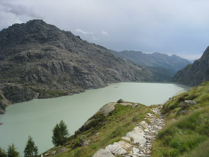 Il Lago di Gera dal rifugio