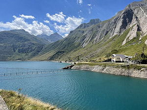 Ponticello di servizio sul Lago Morasco