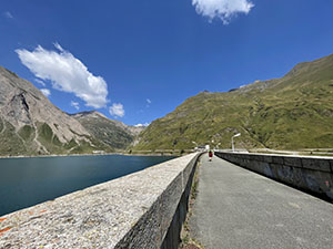 La diga del Lago Morasco