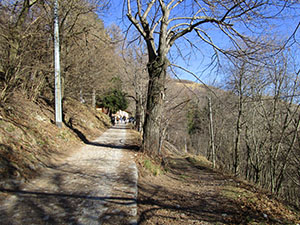 Il terzo itinerario si immette sulla Via delle Colme