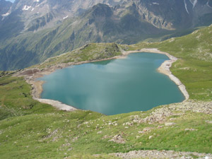 Il Lago Nero dallˈalto