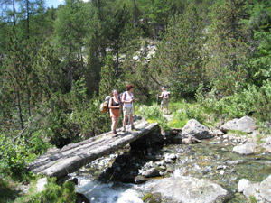 Passerelle sul Torrente Torreggio