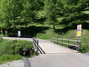 Il secondo ponte sul Fiume d'Orsira