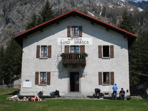 Il Rifugio Brasca
