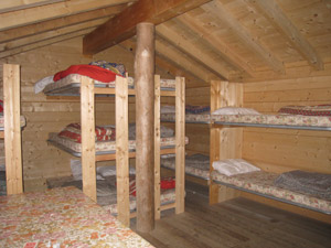 Il locale dormitorio