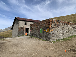 La cascina al Passo dell'Uomo