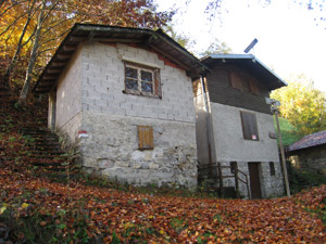 Alcune delle baite di Natre