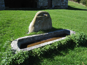 La fontana accanto al rifugio