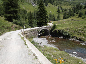 Ponte in localit Lago del Prato