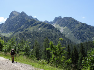 Panorama dalla sterrata