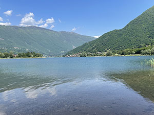 Il Lago di Endine da Monasterolo