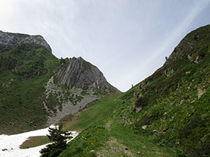 Verso il Passo San Simone