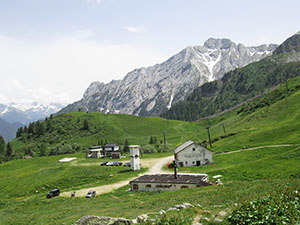 Il rifugio nuovo e quello vecchio