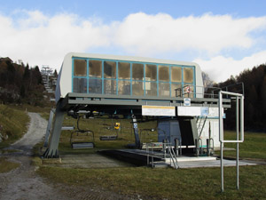 La seggiovia quadriposto Fortino