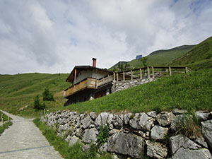 La Baita Bel Panorama al termine dellˊalpeggio