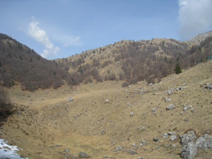 Nella parte alta il percorso  pi dolce